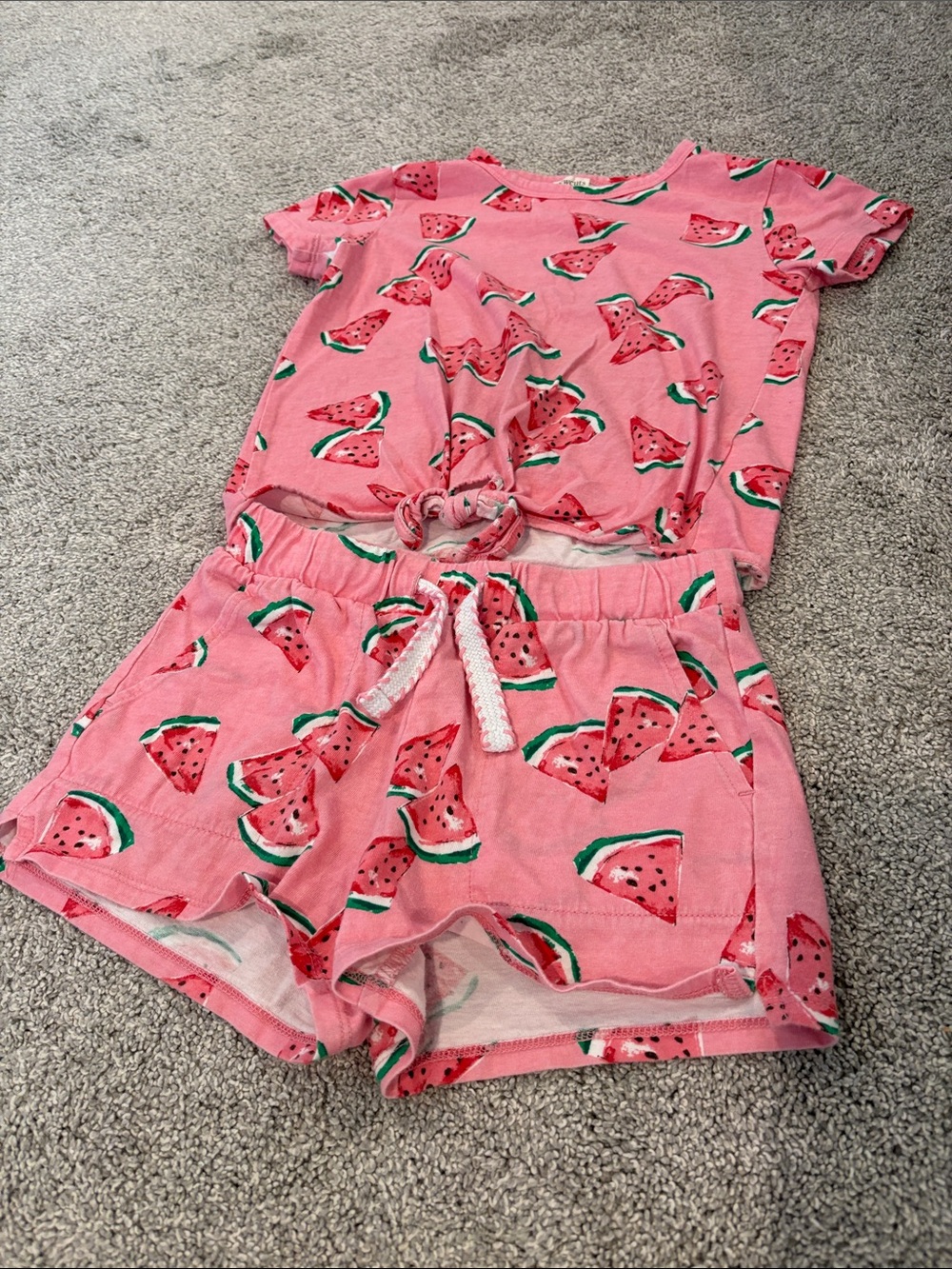EUC Girls Watermelon outfit